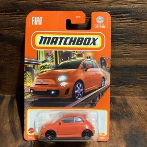 Matchbox 2019 Flat‎ 500 Turbo, red